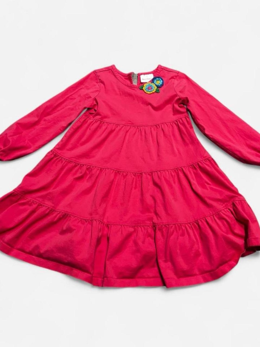 Hanna Andersson Pink Tiered Dress